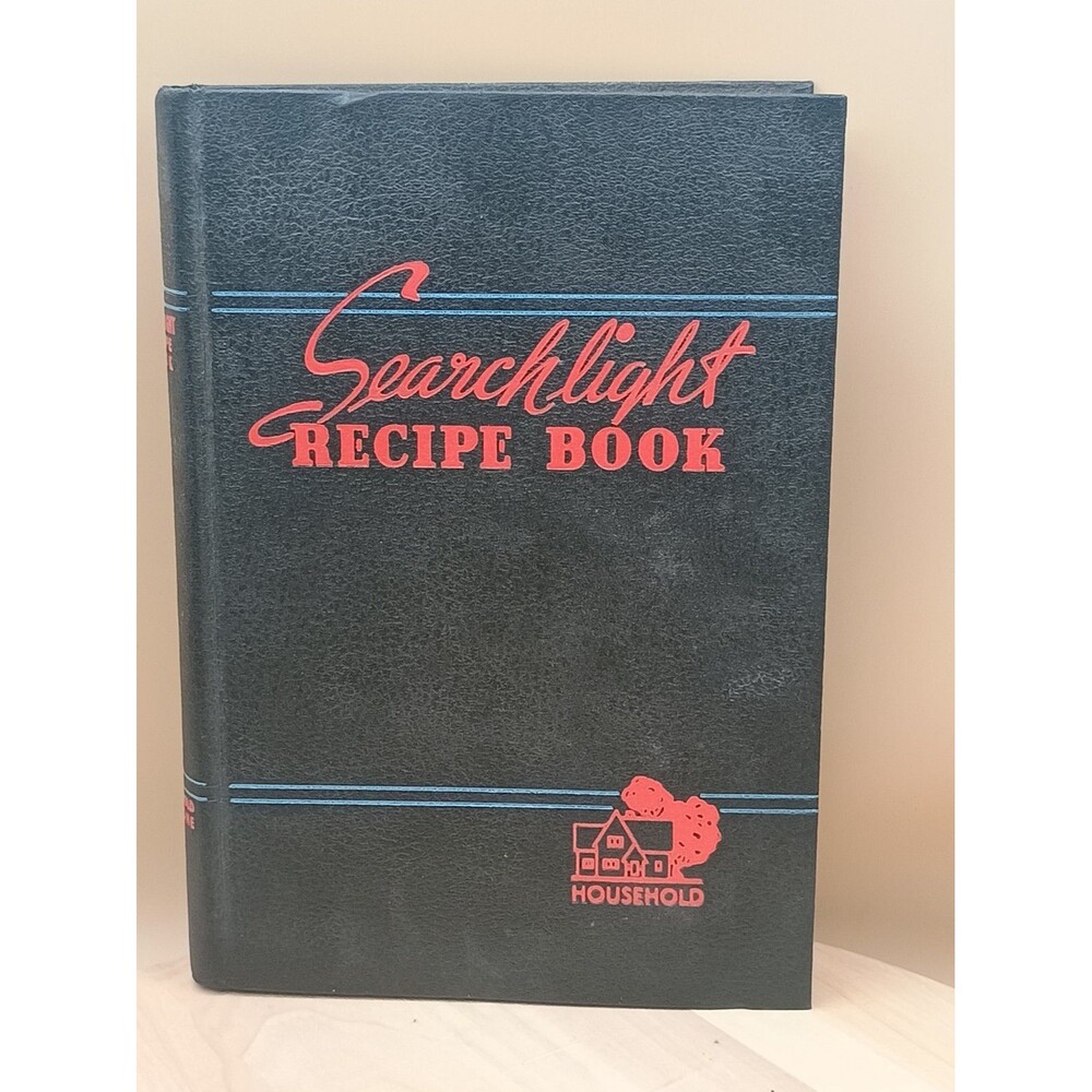 The Household Searchlight Recipe Book    1956  26th print    vintage hardcover